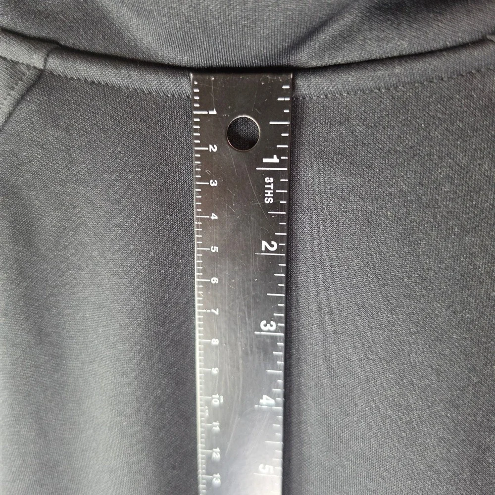 Under Armour Womens Black AllSeasonGear Full Zip Track Jacket Semi Fitted MD M